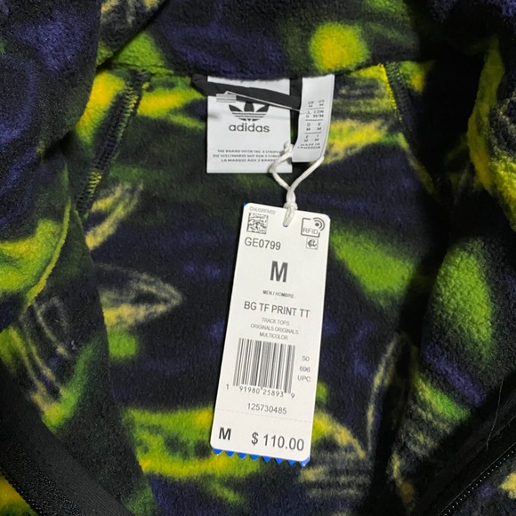 Brand New Men’s Adidas Big Trefoild Printed Polar - Picture 7 of 14